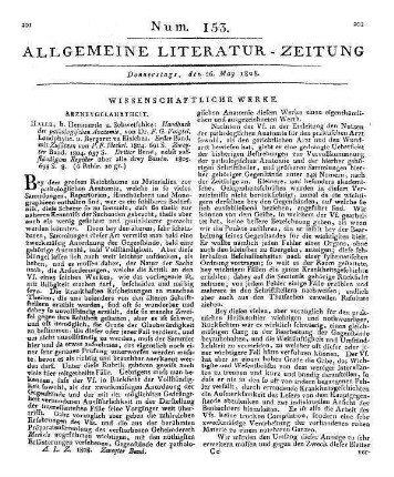 Voigtel, F. G.: Handbuch der pathologischen Anatomie. Bd. 1-3. Erster Band mit Zusätzen von P. F. T. Meckel. Halle: Hemmerde & Schwetschke 1804-1805