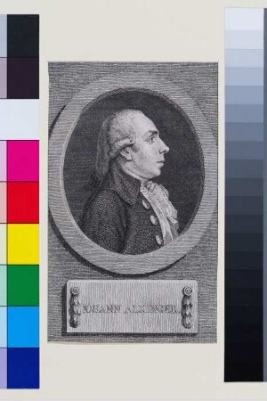 Porträt Johann Baptist von Alxinger