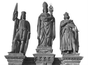 Heiliger Wenzel, Norbert und Sigismund