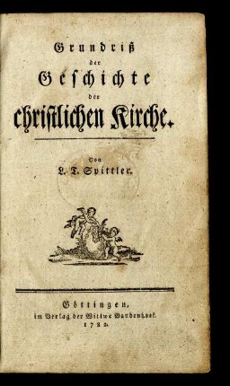 Grundriß der Geschichte der christlichen Kirche