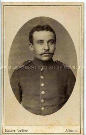 Porträt eines Soldaten, Carte de Visite