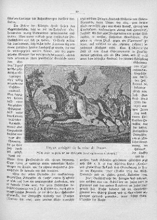 Départ pécipité de la reine de Prusse
