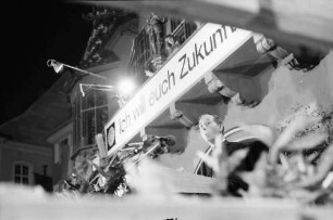 Freiburg: Münsterplatz, Ansprache: Bischof Hemmerle, Aachen