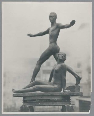 Heine-Denkmal für Frankfurt am Main, 1912/13, Bronze