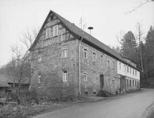 Ehemalige Hammermühle (Massivbau); Büdingen, Am Hammer 14