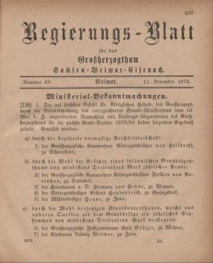 Nr. 28 : 11. November 1876