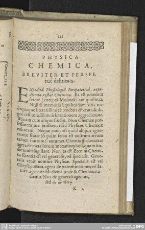 PHYSICA CHEMICA.