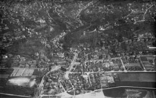 Dresden-Loschwitz von Südwesten Richtung Weißer Hirsch und Oberloschwitz