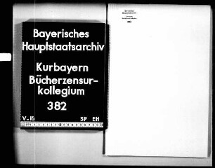 Zensur einzelner Schulbücher und Prämienreden (ohne Aktenzusammenhang)