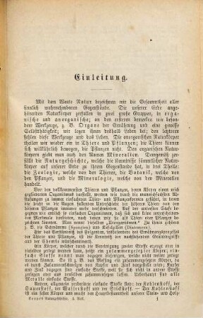 Leitfaden für den Unterricht in der Naturgeschichte
