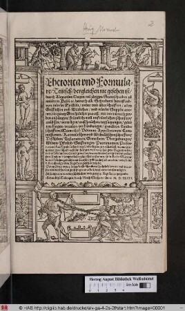 Rhetorica vnd Formulare, Teütsch, dergleichen nie gesehen ist