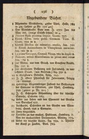Ungebundene Bücher