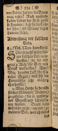 334-345, 85. Abweisung der falschen Liebe; ...