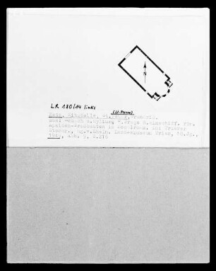 Grundriss von Saint-Pierre-aux-Nonnains