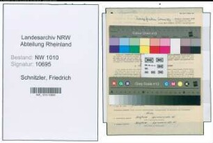 Entnazifizierung Friedrich Schnitzler , geb. 30.07.1905 (Pfoertner)