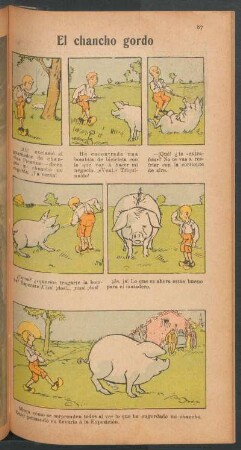 El chancho gordo - [Cómic]