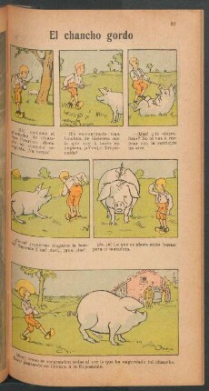 El chancho gordo - [Cómic]