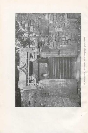 16. Peterskloster, Südostecke des Kreuzganges gegen Süden