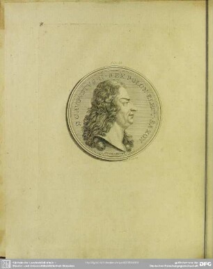 D G. Augustus II. Rex Polon. Elect. Saxon.