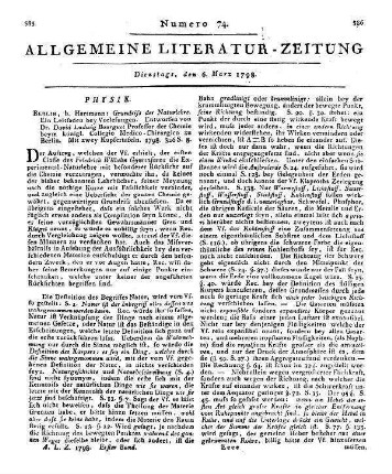 Almanach und Taschenbuch für Garten-Freunde. Von W. G. Becker. Leipzig: Voß 1798