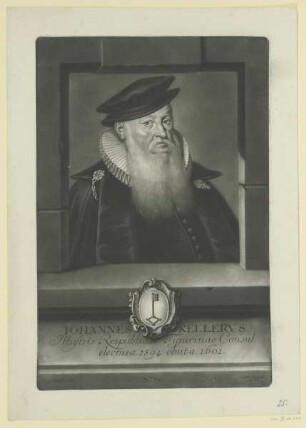 Bildnis des Iohannes Kellervs