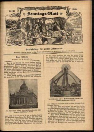 Ausgabe vom Sonntag, den 03. September 1905.
