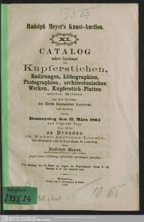 11.1864: Catalog