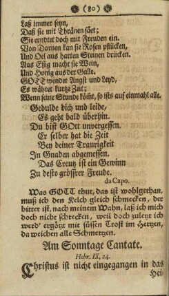 Am Sonntage Cantate.