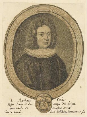 Bildnis des Martinus Krüger
