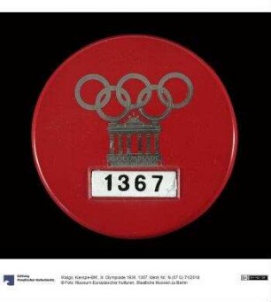 XI. Olympiade 1936. 1367