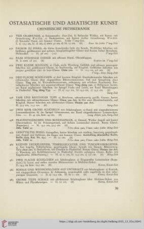 Ostasiatische und asiatische Kunst (Nr. 451-508)