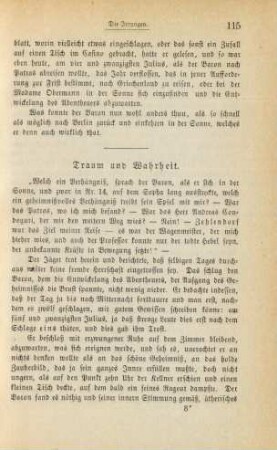 Traum und Wahrheit