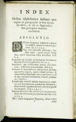 Index Ordine Alphabetico [...]