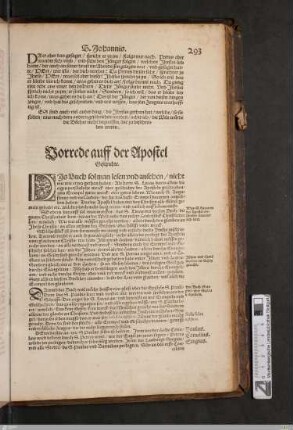 Das II. teil des Euangelij S. Lucas / von der Aposteln Geschichte [Apostelgeschichte]