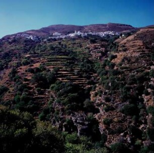Naxos. Bergdorf Komiakí. K2