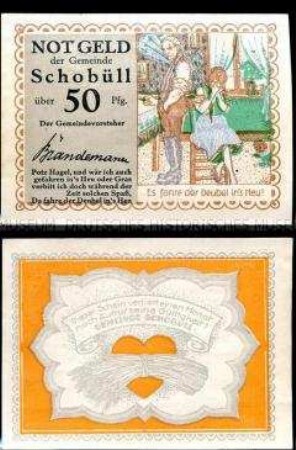 Schobüll 50 Pfennig