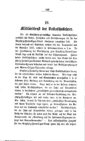 Militärdienst der Volksschullehrer