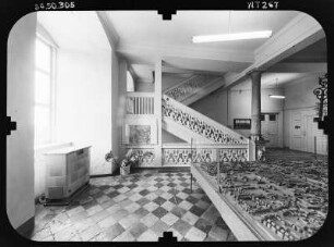 Gotha, Parkallee 15. Schloss Friedenstein. Ekhof-Theater (Einbau 1681-1683, Umbau 1774-1775). Foyer