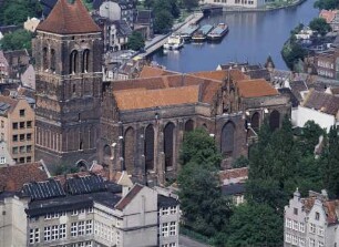 Katholische Kirche Sankt Johannes, Danzig, Polen