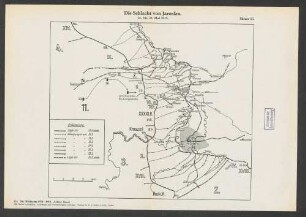 Skizze 13. Die Schlacht von Jaroslau. 14. bis 20. Mai 1915.