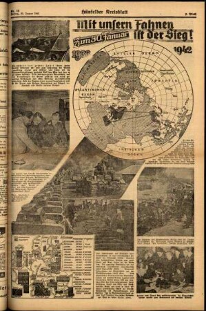 Zweite Ausgabe vom Freitag, den 30. Januar 1942.