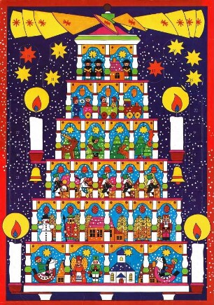 Adventskalender "Pyramide"