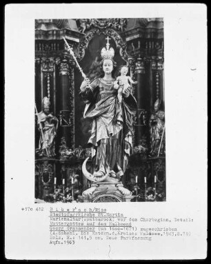 Ehemaliger Chorbogenaltar — Mondsichelmadonna