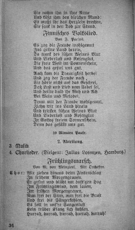"Finnisches Volkslied."