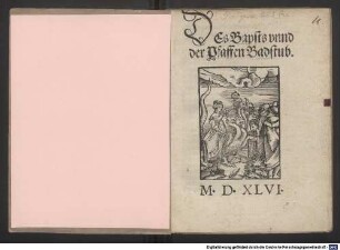 Des Bapsts vnnd der Pfaffen Badstub