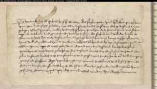 Tauschkontrakt zwischen dem Kloster Nazareth und Iohann Quackhart über Land vor Stormede.