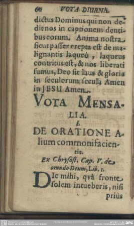 Vota Mensalia