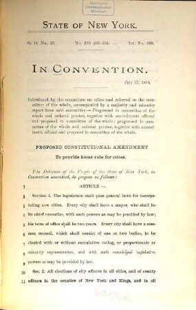 Proposed constitutional amendment. 1894,[3,3] = Nr. 405 - 464
