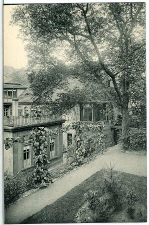 Meißen. Markt Nr. 10, In Herrmanns Garten