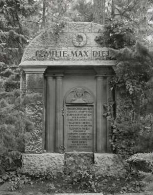 Grabmal der Familie Max Dietze